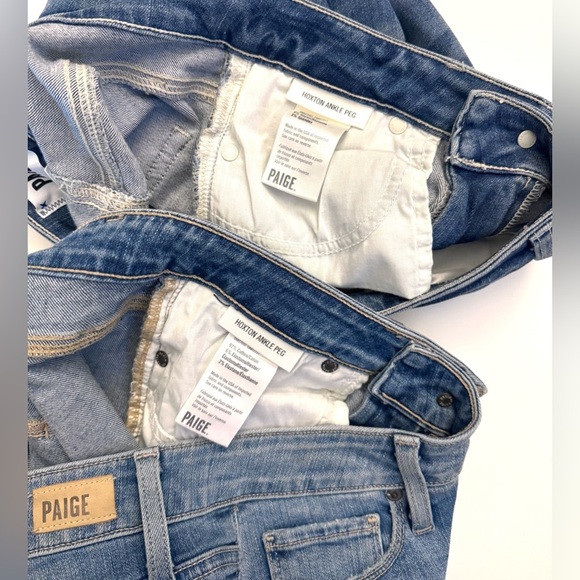 Paige Women’s Hoxton Ankle Peg Jeans Size- 26
( Lot of 2 Jeans ) - Picture 13 of 15